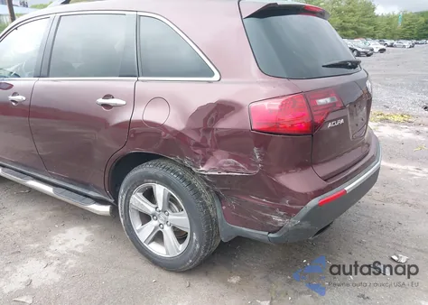2012 Acura Mdx Technology Package from USA, damaged, VIN 2HNYD2H3XCH521917